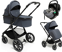 Коляска Agex Life 3 в 1 с автокреслом i-Safe S Grey ALG511 Grey (Серый)