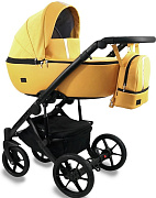 Детская коляска Bexa Air 2 в 1 08 желтая кожа+желтый