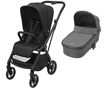 Детская коляска Maxi-Cosi Leona²  Oria 2 в 1 1204390110 Twillic Black/1507029110 Select Grey