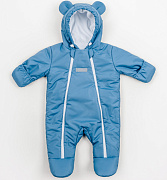Комбинезон демисезонный AmaroBaby Spring ЧЗ голубой 62