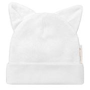 Чепчик (шапочка) AmaroBaby Nature essence cat молочный 44