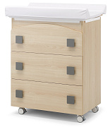 Пеленальный комод Erbesi Evolution серый