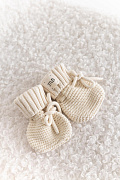 Пинетки Mimibaby (хлопок) молочный