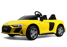 Детский электромобиль RiverToys AUDI R8 M333MM желтый