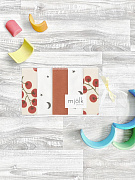 Набор платочков-слюнявчиков Mjolk Томаты Черри 20х20 см