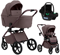 Коляска 3 в 1 Sweet Baby SBL Elegante Therma Colore + автокресло Elegante Plus Mokka