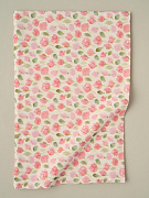 Пеленка Little Star фланелевая 115х90 614021 (ЧЗ-мз) тюльпаны на креме