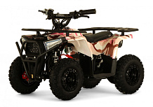 Детский электроквадроцикл RiverToys MIKA розовый камуфляж