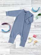 Комбинезон на манжетах Mjolk Sleep and Play Blue Shadow с рукавом реглан 56