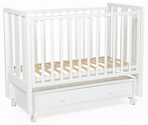 Детская кроватка Bebizaro Heirloom New маятник универсальный с ящиком белый