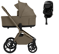 Коляска 3 в 1 Sweet Baby SBL Orso New + автокресло Premier Plus Black Beige Neo