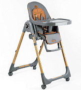 Детский стульчик для кормления Amarobaby Elegant серый