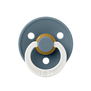 Пустышка латексная Bibs Colour Glow ночная, 0+ 100328 Petrol