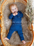 Ползунки НаследникЪ Выжанова НВ8002 ЧЗ темный джинс 56