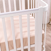 Простыня Perina Muslin Semi-oval на резинке ПР-М.100х70 латте