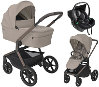 Детская коляска 3 в 1 Espiro Noble и автокресло PI Black 09 cashmere