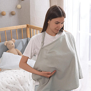 Накидка для кормления Perina НК.1 шалфей