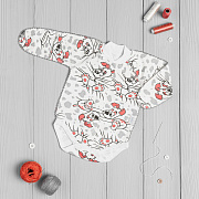 Боди Vikalex Собачки длинный рукав 56