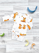 Боди Mjolk Лисички с длинным рукавом 56