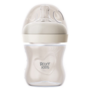 Бутылочка для кормления Roxy-Kids Natural, 120 мл, медленный поток, 0+ RBTL-004-I слоновая кость