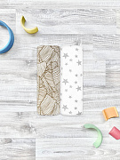 Пелёнки Mjolk трикотажные 2 шт 120х85 см Palm Tree/Звёзды