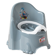 Детский горшок Dunya Комфорт Серый