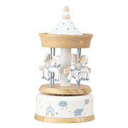 Карусель Roxy-Kids музыкальная с лошадками заводная, бук RCAR-001 Traditional