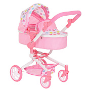 Кукольная коляска-трансформер Pituso Фантазия 9695 Pink/Розовый
