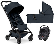 Коляска 2 в 1 Joolz Aer 2 и автокресло Baby-Safe Core Midnight Grey Dark navy blue