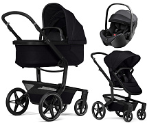 Детская коляска 3 в 1 Joolz Day 5 и автокресло Britax Roemer Baby-Safe Pro Style Carbon Black без адаптеров Space Black
