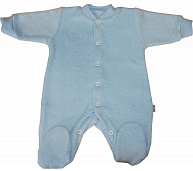 Комбинезон Папитто махра начес И93-526 голубой 56