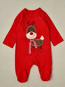 Комбинезон на молнии Little Star Олененок 854 (ЧЗ-мз) красный 62