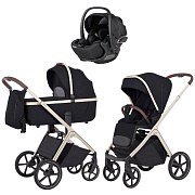 Коляска Carrello Vector CRL-6550 Vega Absolute Black 3 в 1 Pearl Black