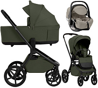 Коляска 3 в 1 Sweet Baby SBL Orso New + автокресло Premier Begie New Dark Green