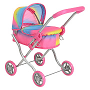 Кукольная коляска Pituso Colorful/Радуга 58х33х55