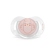 Соска-Пустышка Suavinex Physiological Pro 0–6 мес 307807 PINK S