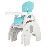 Детский стул-трансформер Pituso Elephant Turquoise/Бирюза