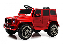 Детский электромобиль RiverToys Mercedes-AMG G63 G222GG красный глянец