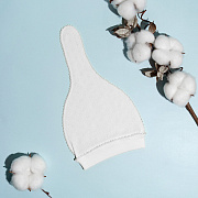 Шапочка гномик Vikalex Ажур белый 36