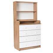 Детский пеленальный комод Bebizaro Bristol BZBL/06 OAK KANZAS