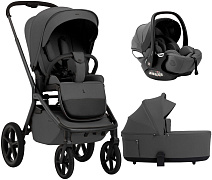 Коляска 3 в 1 Sweet Baby SBL Orso + автокресло Premier Grey Dark Grey