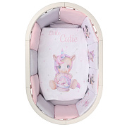 Комплект в детскую кроватку Альма-Няня Доброй ночи подушки 6 пр. милашка new