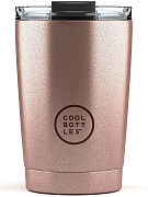Термокружка Cool Bottles Tumbler Metallic Rose 330 мл
