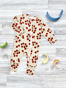 Комбинезон Mjolk Sleep and Play Cherry Tomatoes на манжетах 56