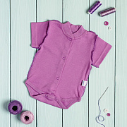 Боди Vikalex Фиолетовый короткий рукав 56