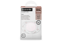 Пустышка физиологическая Suavinex Poetry SX Pro, 0-6 мес 308929 PINK