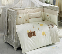 Детский комплект в кроватку Kidboo Honey Bear 4 предмета Linen