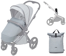 Набор аксессуаров для Anex L/type рюкзак, накидка на ножки, адаптеры для автокресла frost