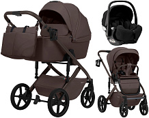 Коляска 3 в 1 Sweet Baby SBL Dolce + автокресло Premier Black Chocolate Brown