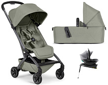 Коляска 2 в 1 Joolz Aer 2 и автокресло Baby-Safe Core Frost Grey и база Baby-Safe Core Sage green